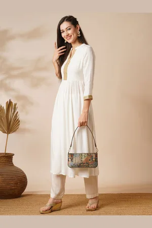 Globus Ethnic Motifs Printed Structured Shoulder Bag