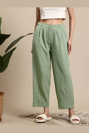 Mast & Harbour Women Pleated Trousers