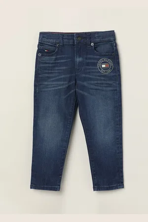 Tommy Hilfiger Boys Straight Fit Light Fade Jeans