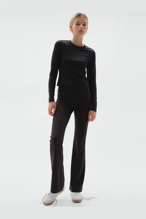 H&M Long-Sleeved Round Neck Top