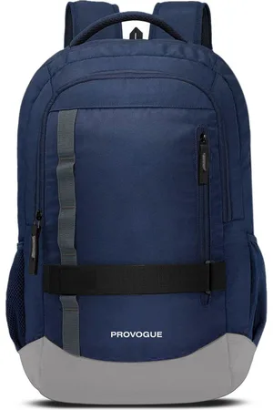 Provogue Unisex Solid Embroidered Backpack