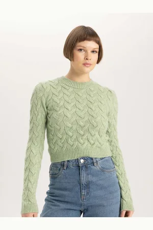DeFacto Women Cable Knit Pullover