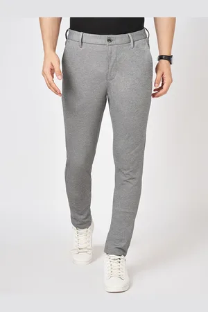 Pantaloons Solid Men Slim Fit Joggers Trousers
