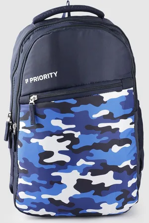 Priority Unisex Camouflage Printed Backpack- 28L