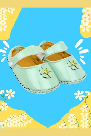 Neska Moda Girls Floral Design Booties