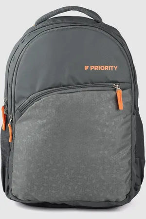 Priority Unisex Brand Logo Detail Laptop Backpack - 38 L