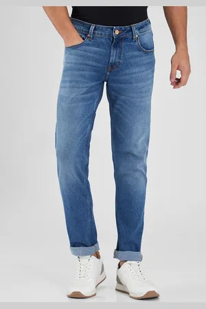 SPYKAR Men Slim Fit Low-Rise Light Fade Stretchable Jeans