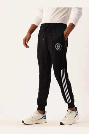 Sports52 Men Slim Fit Stripe Detailed Cotton Joggers