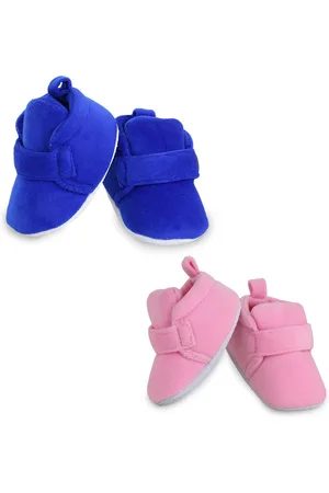 Neska Moda Kids Pack Of 2 Velvet Booties