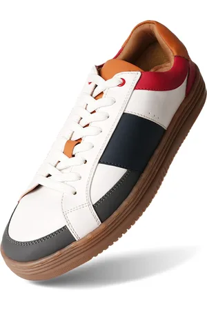 MONKSTORY Men Colourblocked Round Toe Sneakers