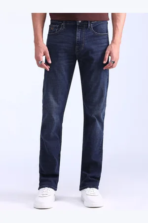 Flying Machine Men Classic Relaxed Fit Light Fade Stretchable Jeans