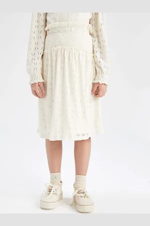 DeFacto Girls Flared Midi Skirts
