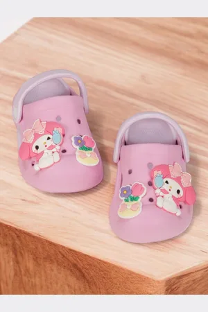 Lil Lollipop Kids Dog Applique Anti-Slip Rubber Clogs
