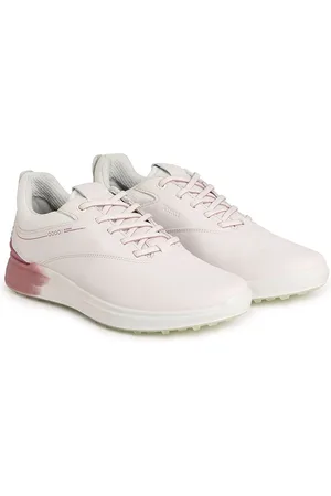 Ecco Women Leather Golf Non-Marking Shoes