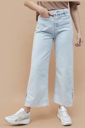 Lifestyle Women Wide Leg Jeans