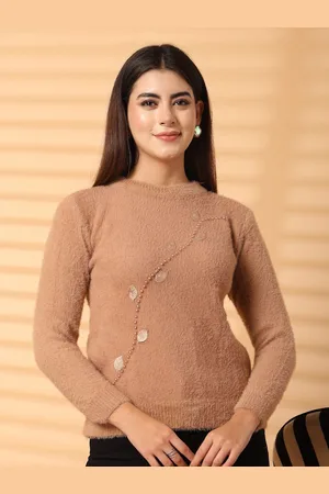 Clora Creation Women Winter Wear Pullover with Embellished Detail