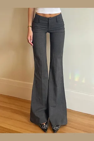 LULU & SKY Women Bootcut Trousers