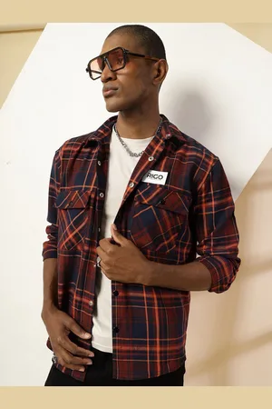 Rigo Men Comfort Checked Casual Shirt