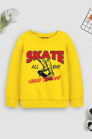 HERE&NOW Boys Graphic Printed Sweatshirt