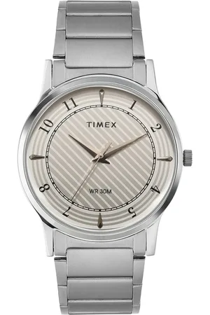 Timex Men Silver-Toned Analogue Watch - TI000R40900