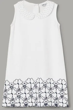 Lifestyle Girls Floral Print A-Line Dress