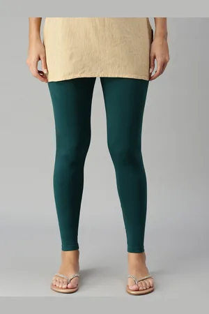 De Moza Slim-Fit Cotton Ankle-Length Leggings