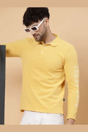 Rigo Printed Polo Collar Cotton T-shirt