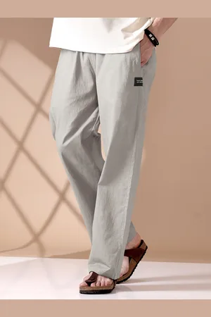 Beyoung Men Loose-Fit Cotton Pyjama