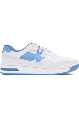 Under Armour Women Court 96 Training or Gym Leather Shoes with Perforated Detailing