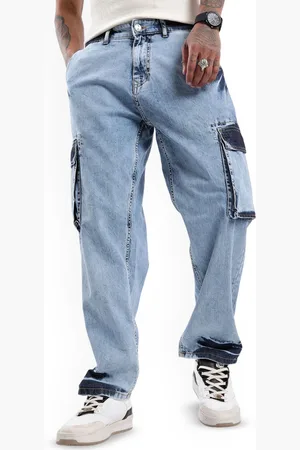 WROGN Men Straight Fit Heavy Fade Jeans