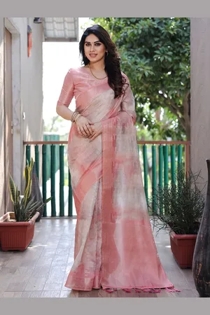 Anaita Tie and Dye Zari Pure Silk Saree