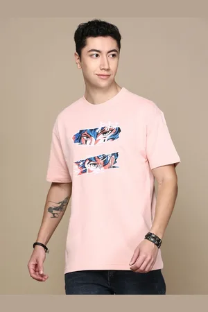 Chennis Men Graphic Printed Round Neck Cotton T-Shirt