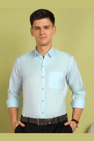 FUBAR Men Slim Fit Opaque Formal Shirt