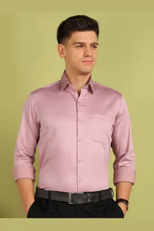 FUBAR Men Slim Fit Opaque Formal Shirt