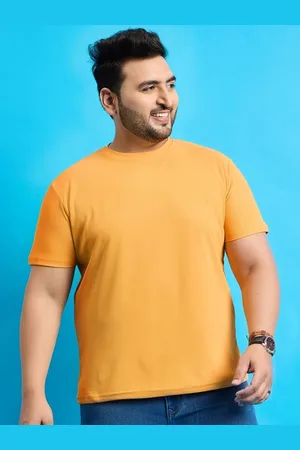 Bigbanana Plus Size Round Neck Bio Finish Short Sleeves T-shirt