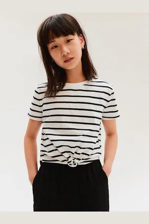 H&M Girls Knot Detail T-Shirts