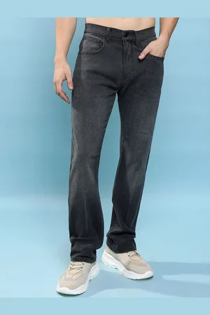 Highlander Men Straight Fit Light Fade Stretchable Jeans