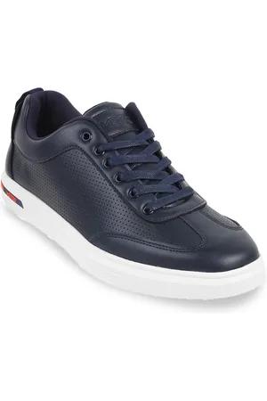 Metro Men Round Toe Lace-Ups Sneakers