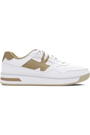 Under Armour Women Court 96 Suede Training or Gym Shoes with Perforated Detail