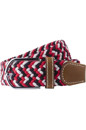 The Tie Hub Men Braided Stretchable Casual Elasticated Belt