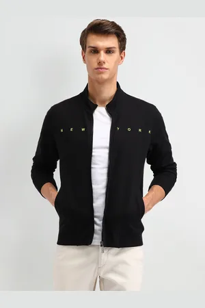 Arrow Men Printed Pure Cotton Sweatshirt