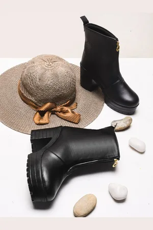 TRY ME Women Block-Heeled Chelsea Boots