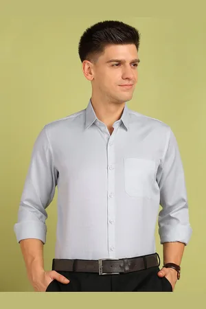FUBAR Men Slim Fit Opaque Formal Shirt