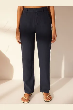 Trendyol Women Button Mid-Rise Chinos Trousers