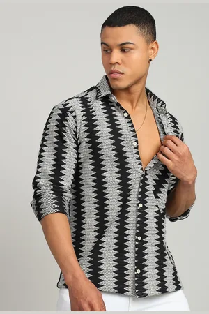 FUBAR Men Slim Fit Opaque Casual Shirt