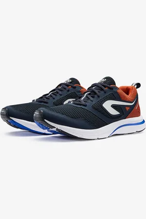 DECATHLON Men Navy Blue & Orange Running Shoes