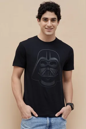 Lifestyle Men Graphic Printed Round Neck Cotton T-shirt