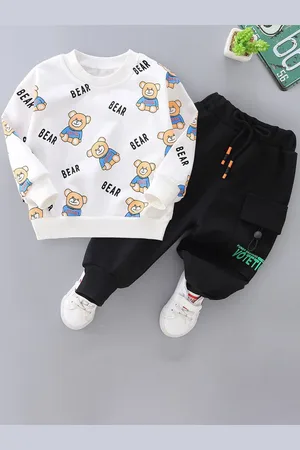 Googo Gaaga Boys Printed T-shirt With Trousers