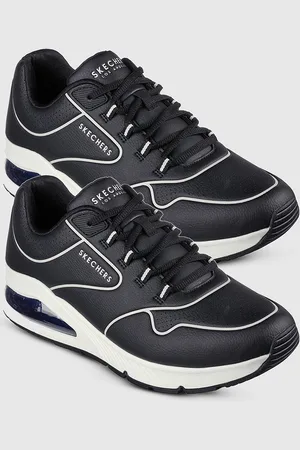 Skechers UNO 2 Men Lace Up Round Toe Casual Sneakers