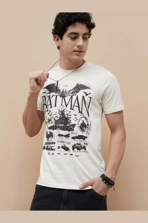 Lifestyle Men Typography Printed Round Neck Cotton T-shirt